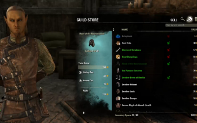 The Elder Scrolls Online and the Economy